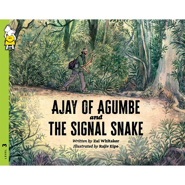 Ajay of Agumbe and the Signal Snake - Zai Whitaker